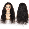 perruques bon marché Wigs de cheveux humains en gros pour femmes noires 22 pouces vendeurs 210% densité en dentelle tressée perruques avant de la dentelle de cheveux humains